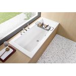 V&B Einbauwanne LEGATO R-eck1700x750mm stone white