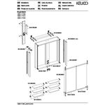 Keuco Spiegelschrank ROYAL MATCH Vorb 650x700x160mm si-gb-elo A++