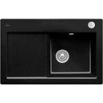 V&B Einbauspüle SUBWAY 45 FLAT 745x475mm Be re Exzent. chrit