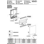 Keuco Spiegelschrank ROYAL MODULAR 2.0 Breite 500mm Höhe 700mm Tiefe 120mm