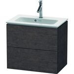 Duravit WTU Compact L-CUBE 550x620x391mm eiche dunkel gebürstet