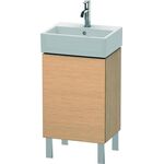 Duravit Waschtischunterbau L-CUBE 593x434x341mm Ans links eiche gebürstet