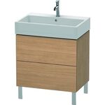 Duravit Waschtischunterbau L-CUBE 582x684x459mm europäische eiche