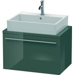 Duravit Konsolenunterschrank X-LARGE 440x700x478mm dolomiti grey hochglanz