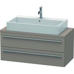 Duravit Konsolenunterschrank X-LARGE 440x1000x478mm basalt matt
