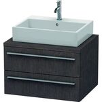 Duravit Konsolenunterschrank X-LARGE 440x700x548mm eiche dunkel gebürstet