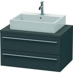 Duravit Konsolenunterschrank X-LARGE 440x800x548mm graphit matt