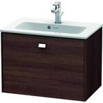 Duravit WT-Unterbau BRIOSO COMPACT Gri chrom 442x620x389mm kastanie dunkel