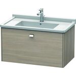 Duravit Waschtischunterbau BRIOSO Griff chrom 452x820x469mm pine silver