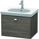 Duravit Waschtischunterbau BRIOSO Griff chrom 452x620x469mm pine terra