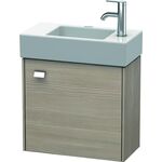 Duravit Waschtischunterbau BRIOSO 442x484x239mm Gri chr Ans re pine silver