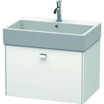 Duravit Waschtischunterbau BRIOSO Griff chrom 442x684x459mm weiß matt
