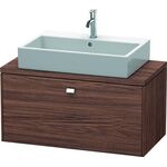 Duravit Konsolenunterschrank BRIOSO Gri chrom 442x920x480mm nussbaum dunkel