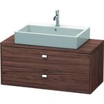 Duravit Konsolenunterschrank BRIOSO Griffe chr 442x1020x480mm NB dunkel