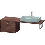 Duravit Konsolenunterschrank BRIOSO Gri chrom 442x620x550mm nussbaum dunkel