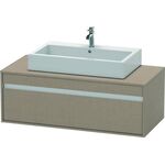Duravit Waschtischunterbau KETHO 550x1200x426mm leinen