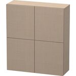 Duravit Halbhochschrank L-CUBE 700x243x800mm leinen
