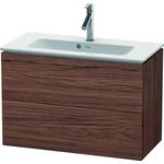 Duravit WTU Compact L-CUBE 550x820x391mm nussbaum dunkel