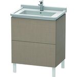 Duravit Waschtischunterbau L-CUBE 469x670x712mm leinen