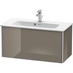Duravit WTU COMPACT XSQUARE 400x810x388mm flannel grey hochglanz