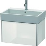 Duravit Waschtischunterbau XSQUARE 397x684x460mm weiß hochglanz