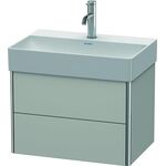 Duravit WTU COMPACT XSQUARE 397x584x390mm betongrau matt