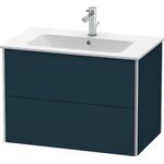 Duravit Waschtischunterbau XSQUARE 560x810x478mm nachtblau seidenmatt