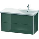 Duravit Waschtischunterbau XSQUARE Be re 565x1010x473mm dolo grey hochglanz