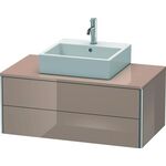 Duravit Waschtischunterbau XSQUARE 400x1000x548mm cappuccino hochglanz