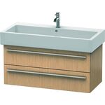 Duravit Waschtischunterbau X-LARGE 443x950x448mm eiche gebürstet