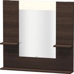 Duravit Spiegel VERO 142x850x800mm Be kastanie dunkel