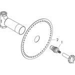 Grundkörper AXOR f Abstellventil UP 130 l/m Spindel DN 20