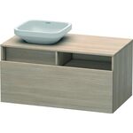 Duravit Waschtischunterbau DURASTYLE 550x1000x500mm Auss links pine silver