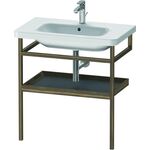 Duravit Handtuchhalter DURASTYLE 440x740mm m Abl. grap matt/nussbaum mass