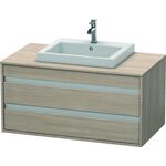 Duravit Waschtischunterbau KETHO 550x1000x496mm pine silver