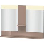 Duravit Spiegel VERO 142x1100x800mm Be cappuccino hochglanz