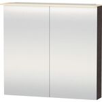 Duravit Spiegelschrank X-LARGE 138x800x760mm eiche dunkel gebürstet