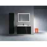 Duravit Waschtischunterbau L-CUBE 1020x481x550mm schwarz hochglanz