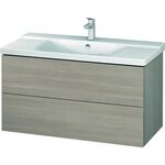 Duravit Waschtischunterbau L-CUBE 1020x481x555mm pine silver