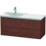 Duravit Waschtischunterbau L-CUBE 1220x481x555mm amerikanisch nussbaum