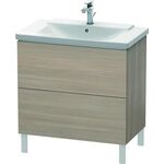 Duravit Waschtischunterbau L-CUBE 820x481x709mm pine silver