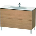 Duravit Waschtischunterbau L-CUBE 1220x481x704mm europäische eiche