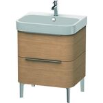 Duravit Waschtischunterbau HAPPY D.2 480x625x573mm europäische Eiche