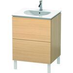 Duravit Waschtischunterbau L-CUBE 514x620x704mm mediterrane eiche