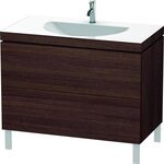 Duravit Möbelwaschtisch L-CUBE 1000x540mm o ÜL 1 HL kastanie dunkel