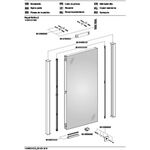 Keuco Lichtspiegel ROYAL REFLEX.2 500x927x42mm A++