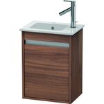 Duravit Waschtischunterbau KETHO 550x400x285mm Ans links nussbaum natur