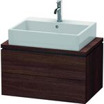 Duravit Konsolenunterschrank L-CUBE 400x720x477mm kastanie dunkel