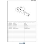 Kludi Waschtischarmatur ZENTA E DN 15 el. 6 V Lithium Bat Ausl. 240mm ch