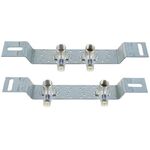 Multitubo Montageschiene gebogen 16x1/2" IG - 150mm